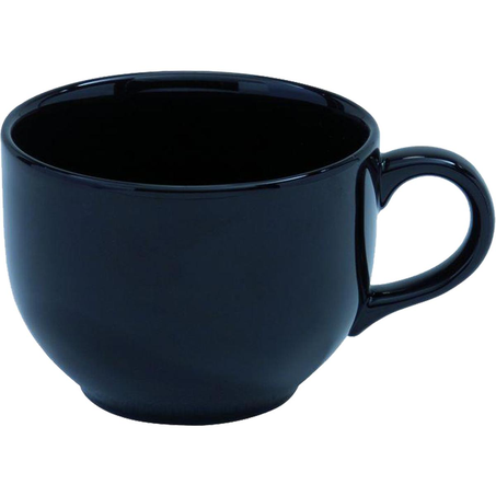 Caneca Jumbo Biona Oxford 740ml - Cerâmica - Preta - Ref. J163 0806