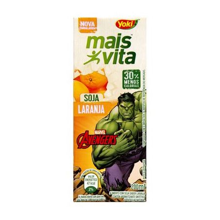 BEBIDA YOKI SOJA 200ML LARANJA