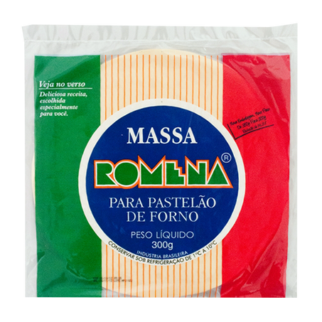 Massa para pastelao romena fol. 300g