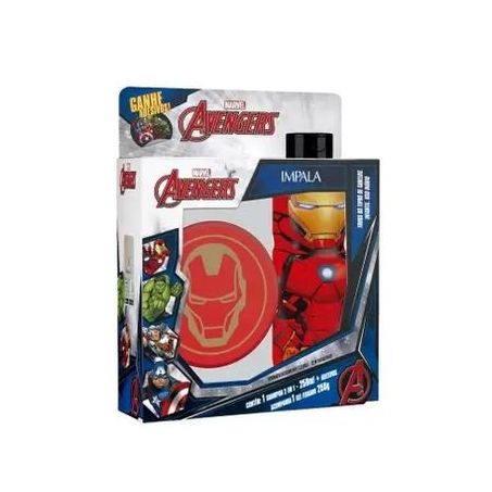 KIT IMPALA AVENGERS HOMEM DE FERRO SH+ GEL 250ML