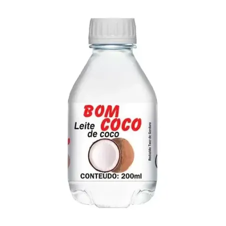 Leite coco bom coco 200 ml