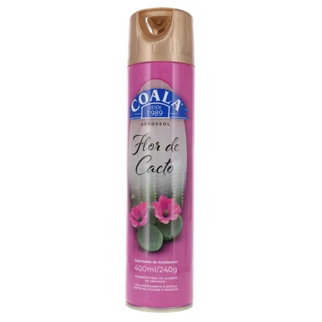 ODORIZADOR DE AMBIENTE COALA FLOR DE CACTO SPRAY 400ML 360-1