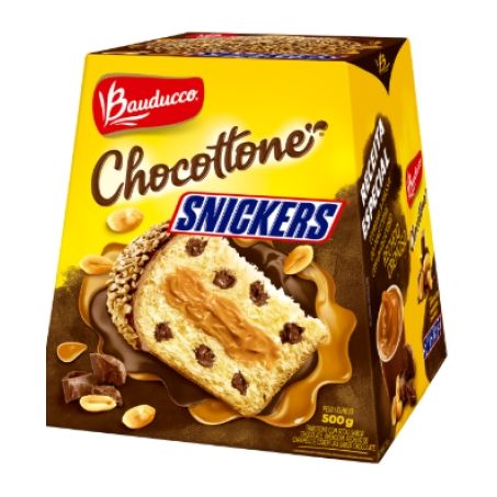 Chocottone bauducco snickers 500g.