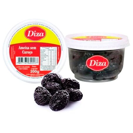 Ameixa Seca Diza Sem Caroço Pote 200g