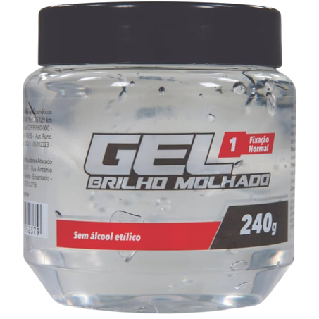 Gel capilar jayluc brilho m fixador normal 240g