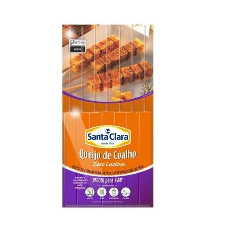 SANTA CLARA QUEIJO COALHO ZERO LACTOSE PALITO KG