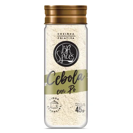 CEBOLA PÓ BR SPICES VIDRO 45G
