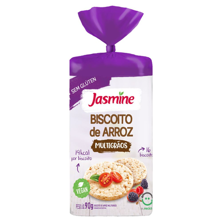 Biscoito Jasmine Arroz Multigrãos 90G