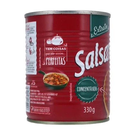 Extrato De Tomate Salsaretti 330g 360-30