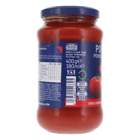 MOLHO TOMATE BARILLA POMODORO E DATTERINI 400G 360-27