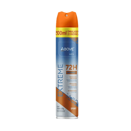 Desodorante Above Extreme Sport Aerossol 200ml 
 
