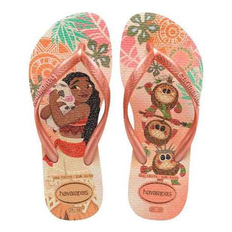 Sandália Havaianas Kids Slim Moana 35/36
