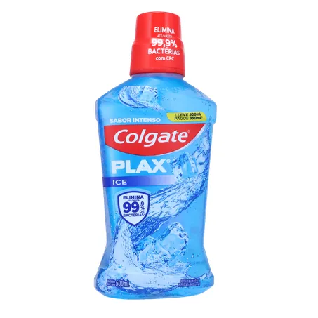 Enxaguante bucal colgate plax ice lv500pg350m 360-35