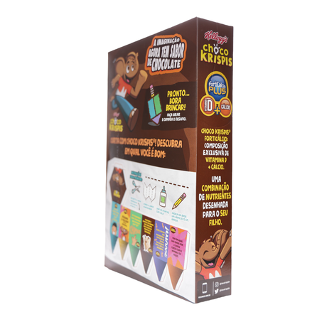 Cereal Matinal de Chocolate Choco Krispis Kelloggs 200G 360-39