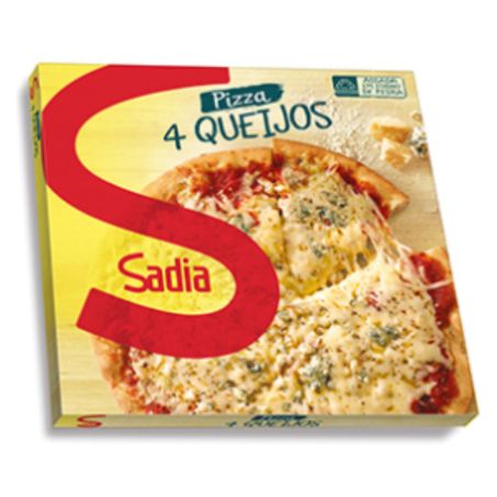 PIZZA SADIA CONGELAD 4 QUEIJO 460G