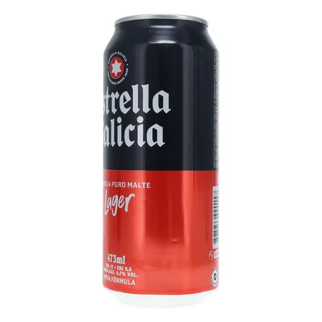 Cerveja Lager Estrella Galicia Puro Malte Lata 473ml 360-5