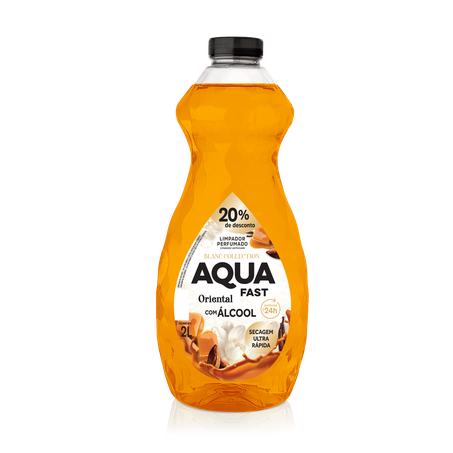 LIMPADOR PERFUMADO AQUAFAST BLANC COLLECTION ORIENTAL C/ÁLCOOL 2L