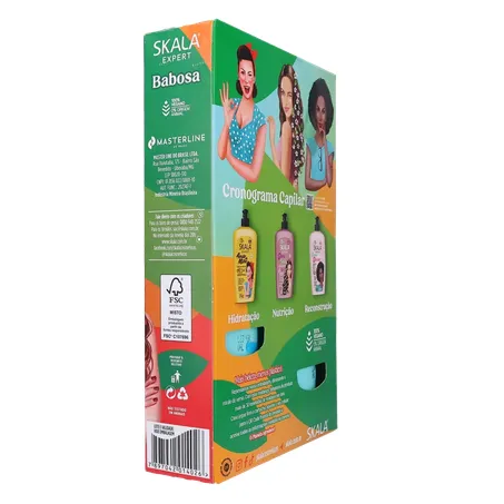 Kit Skala Babosa Shampoo 325ml e Condicionador 325ml 
  360-12