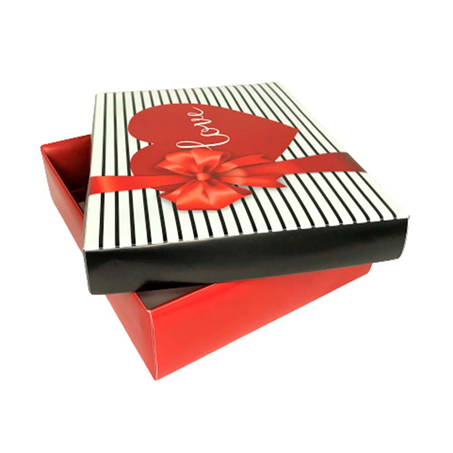 EMBALAGEM QUESTAO GOSTO PRESENTE M LOVE 28,5X22X7