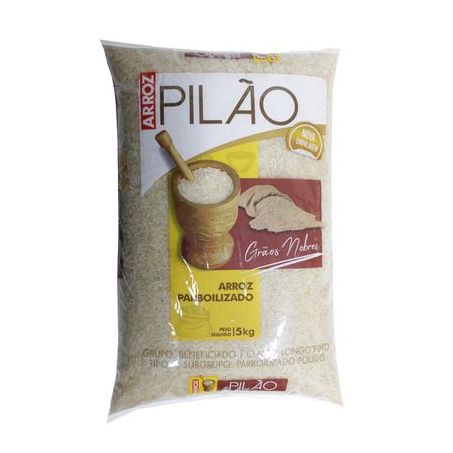 Arroz parboilizado pilão 5kg