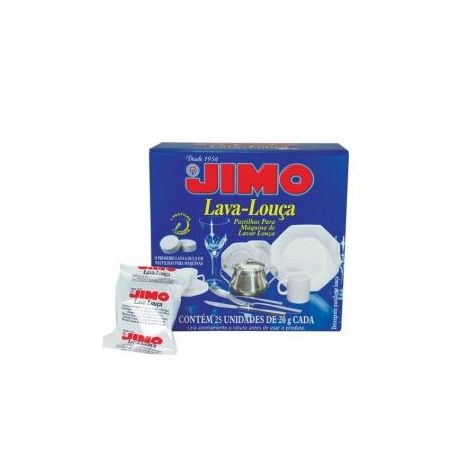 Lava louca s/fosfato jimo c/25un x 20g pastilha
