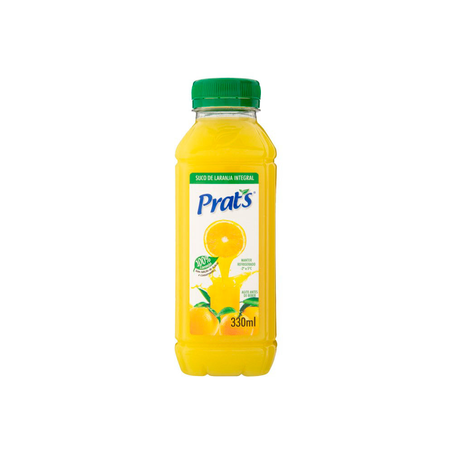SUCO PRATS INTEGRAL LARANJA PET 330ML