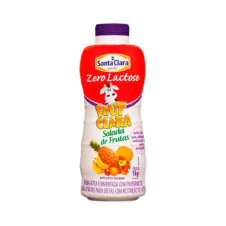 BEBIDA LACTEA SANTA CLARA ZERO LAC 1L SAL FRUTA   