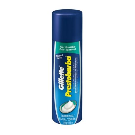 Espuma barb.gillette 150gr pele normal