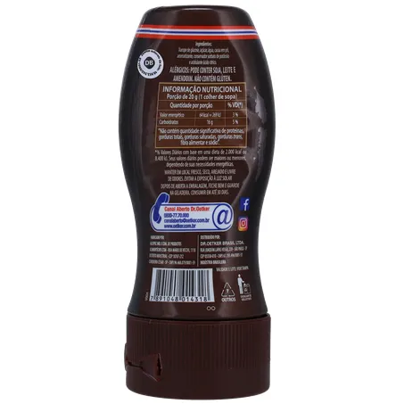 Cobertura P/Sorvete Dr Oetker Chocolate 190gr 360-18