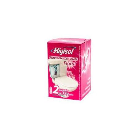 HIGISOL BLOCO SANITARIO CAIXA ACOPLADA FLORAL 35 G
