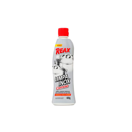Limpador Inox Reax Cremoso 400G