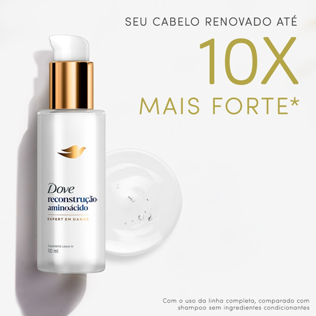 Leave-in Dove Reconstrução  Aminoácido 110Ml 360-5