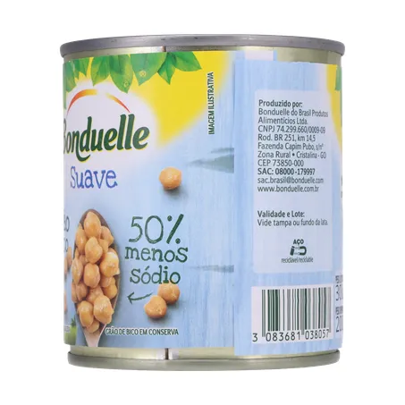 Grao de bico bonduelle suave lt200g 360-22