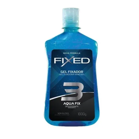 Gel Fixador Fixed 1kg Aqua 3 Azul