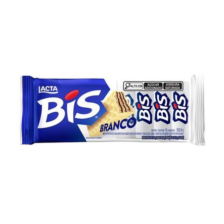 CHOC.BIS LACTA 100.8G BRANCO CX 65.0
