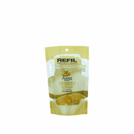 Sabonete líquido hedera sachê 220ml aveia