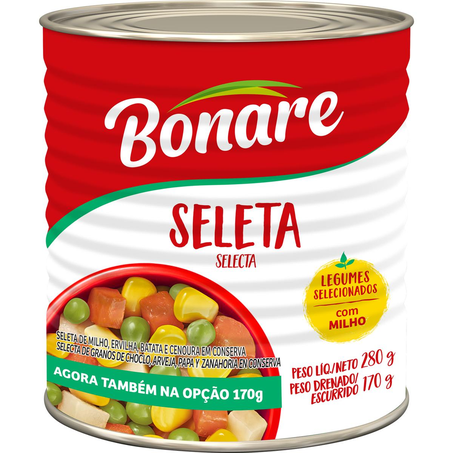 Seleta de Legumes Bonare 170g - Lata