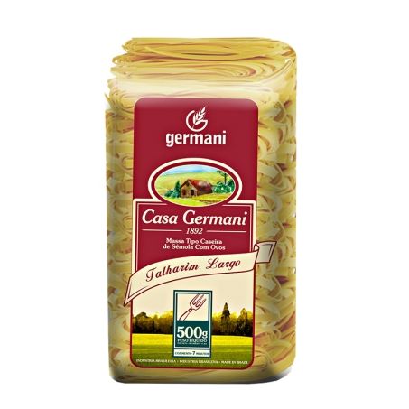 Massa germani talharim largo c/ovos 500g