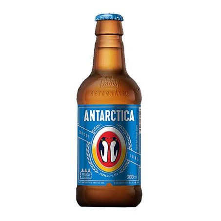 Cerveja antarctica pilsen retornável 300ml