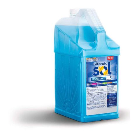 Desinfetante girando sol talco 5l