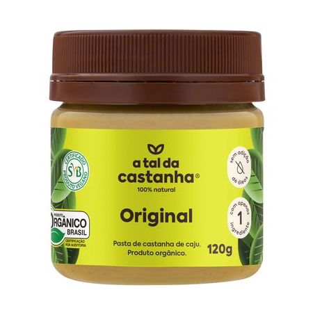PASTA A TAL DA CASTANHA ORIGINAL 120G 