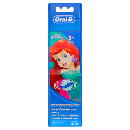 Refil Escova Dental Elétrica Disney Princess Oral-B