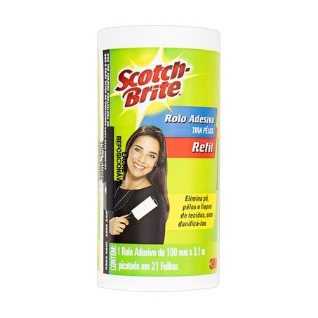 Rolo Adesivo Scotch Brite Refil 1M