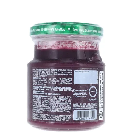 Geleia de Uva Vitao Zero Açúcar 180G 360-2