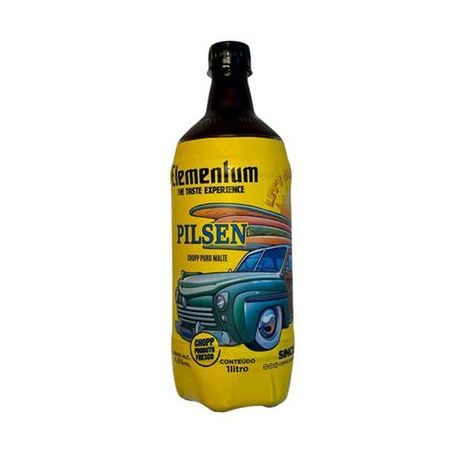 Chopp elementum 1l growler pilsen pet