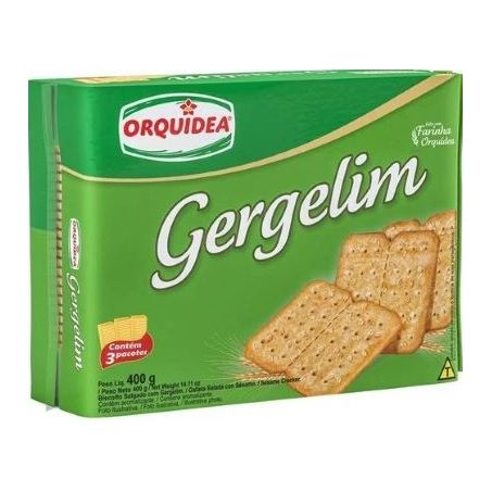 BISCOITO ORQUIDEA GERGELIM 400G