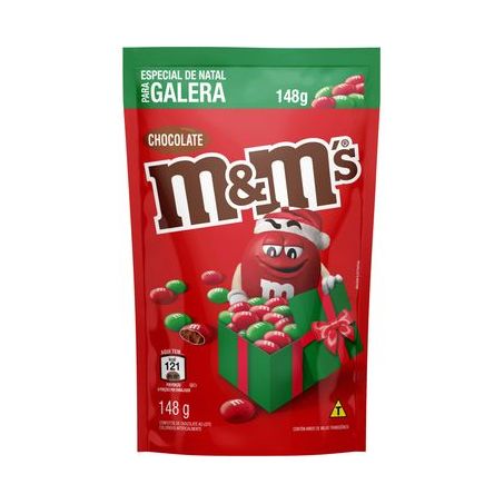 Choc M&ms Confeito 148g Natal Chocolate
