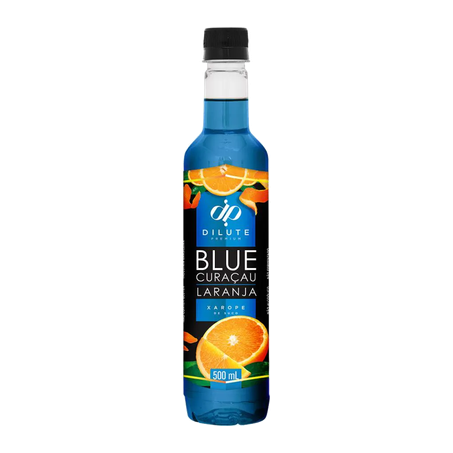 Xarope dilute 500ml blue curacau/laranja