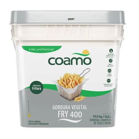 GORDURA VEG COAMO 14,5KG FRY BALDE