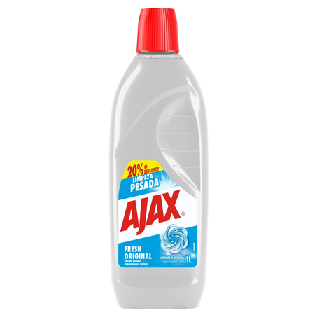 Limpador Multiuso Ajax Leve 1 Litro, Pague 800ml - Fresh